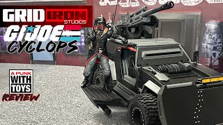 Gridiron Studios Cyclops Review for GI Joe Classified Stinger [upl. by Acihsay]