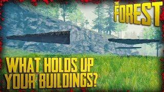 The BEST Building Trick Ive Discovered v071  The Forest 2018 [upl. by Ilahsiav]