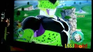 GamesCom 2282009 Dragonball Raging Blast  A lot of attacks Specials and others HQ [upl. by Annoval948]