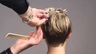 Sexy Hair Modern Hollywood Collection Short Hair Cut [upl. by Stavro]