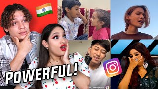 Indian Music will put you in the FEELS Latinos react to Indian Singers that went viral on REELS [upl. by Aliam577]