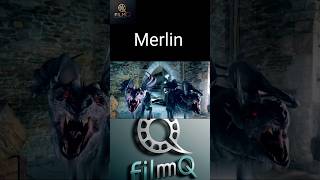 Merlin Movie Explain in Hindi shorts short viral movie explained hindi [upl. by Ahsiliw]