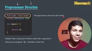 17 Preprocessor Directive  C  DSA Placement course [upl. by Eanat]