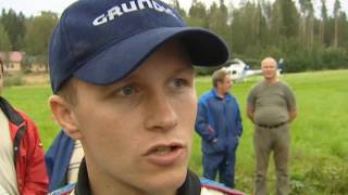 Petter Solberg gives it the full send WRC 2000  Big CRASH [upl. by Jocelyn]