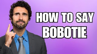 How To Pronounce Bobotie Correctly [upl. by Dagny917]