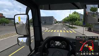 Ruta larga de 840 Km en silencio Euro Truck Simulator 2 Es Mex [upl. by Marashio]