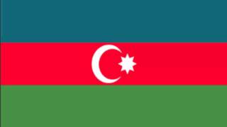 Azerbaijan Flag and Anthem [upl. by Einahpehs542]