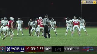 20232024 Varsity Football  South Elgin vs West Chicago [upl. by Hephzibah]