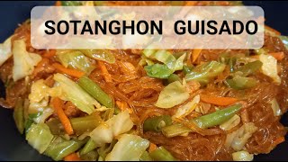 Sotanghon Guisado Recipe  Super Easy Lutuin At Napakasarap Na Merienda At Puwede Rin ulam [upl. by Kali]