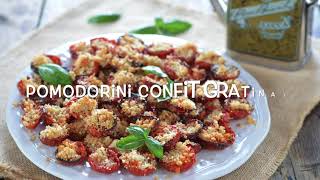 Pomodorini confit gratinati [upl. by Laughlin]