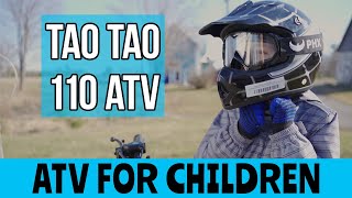 110 chinese atv Tao Tao [upl. by Osner253]