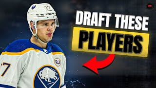 5 Players You SHOULD Be Drafting In Fantasy Hockey [upl. by Faustina]