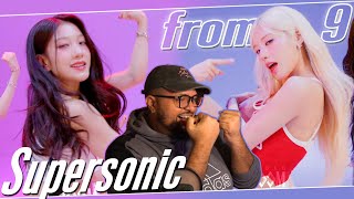 fromis9 Supersonic STUDIO CHOOM REACTION  VISUALS IN EVERY DIRECTION 😍 [upl. by Ettedualc]