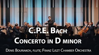 CPE Bach Flute Concerto in D Minor Wq 22 H 425 [upl. by Weylin]