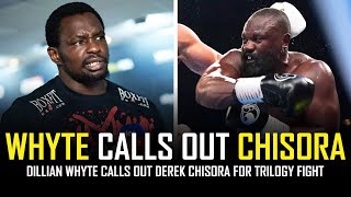 DEREK CHISORA amp DILLIAN WHYTE BOTH KEEN ON TRILOGY [upl. by Giacomo228]