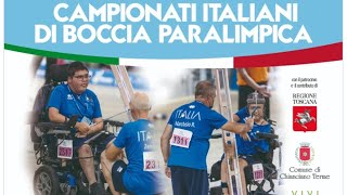 Boccia Paralimpica  Camp Italiani Chianciano Terme 2024 [upl. by Ayek]