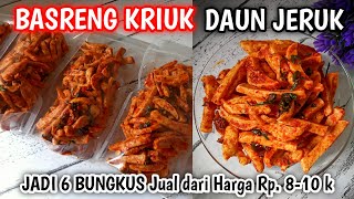 IDE BISNIS BASRENG KRIUK DAUN JERUK TAHAN 2 BULAN  JAJANAN KEKINIAN 2021  JAJANAN ONLINE [upl. by Sausa]