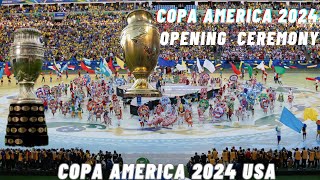 WOW Copa America 2024 Opening Ceremony USA Images [upl. by Ariik]