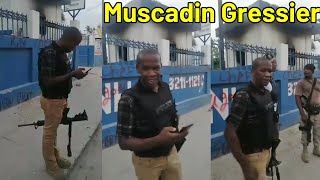 Komisè Muscadin devan Pòs Gressier a Bout Ba Mawon Tout Bandi kraze rak [upl. by Quintilla]