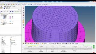 Abaqus Pre tension bolt load analysis using hypermesh [upl. by Leena]