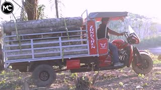 Motocarguero Zongshen 300cc💯Prueba de desempeñoCARGO TRICYCLE [upl. by Leeland]