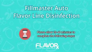 Fillmaster Auto Flavor Line Disinfection Only [upl. by Sorel]