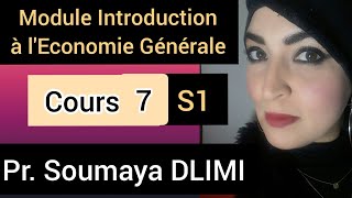 Cours 7quotFONCTIONS ECONOMIQUESPRODUCTIONquotModule INTRODUCTION à lECONOMIE GÉNÉRALEDr Soumaya DLIMI [upl. by Oirramaj423]