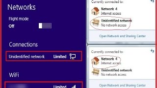 Networking Lectures Undefined Network Windows 7 8 10  Undefined Network  Wifi Issue Solved [upl. by Shelly]