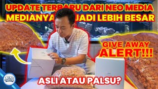 NEO MEDIA SIZE XL   ASLI ATAU PALSU  GIVE AWAY ALERT [upl. by Oelc]