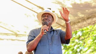 LISTEN TO RAILA ODINGA EXPLOSIVE SPEECH TODAY IN SIAYA WHILE MOURNING MAANDAMANO VICTIMS [upl. by Cloris559]