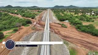 MDM Febuary 2023 Progress Video Standard Gauge Railway Line From Morogoro to Makutupora [upl. by Irahk]