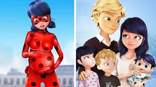 Ladybug Characters as Parents [upl. by Ahtnama811]