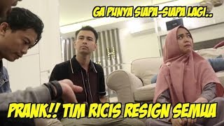 RAFFI AHMAD NGEPRANK RICIS SAMPAI NANGIS GA BERHENTI😭 [upl. by Placia]