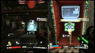 HowTo Borderlands  The Underdome  Splitscreen trick [upl. by Aneeled287]