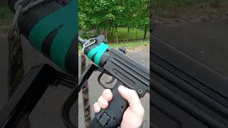 KWC Mini Uzi CO2 SMG Airsoft Submachinegun [upl. by Yentroc724]