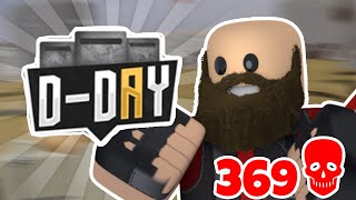 369 Kills in ONE MATCH Roblox DDay [upl. by Vincents554]