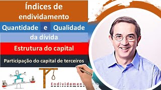 Endividamento entenda os principais índices Qualidade e quantidade da dívida Alavancagem [upl. by Aratal]