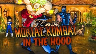 Mortal Kombat In The Hood  Broly Vs Vegeta  ANIMATION [upl. by Brendin]