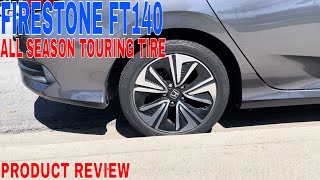 ✅ Firestone FT140 AllSeason Touring 20555R16 91 H 🔴 [upl. by Phelia]