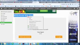 W3Schools SQL Quiz Walkthrough [upl. by Schwartz]