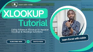 XLOOKUP FUNCTION  How to use the New amp improved Excel Xlookup excelsolutions xlookup [upl. by Orimar]