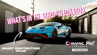 Whats in the Shop Wednesday  102523  Ceramic Pro Sarasota  Lamborghini STO [upl. by Ariek]