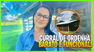 CURRAL DE ORDENHA  SIMPLES E FUNCIONAL [upl. by Billye]