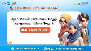 Tutorial Pendaftaran UMPTKIN 2024 [upl. by Ocire]