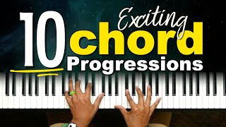 Top 10 Exciting Chords amp 251 Progressions  Simple to ADVANCED [upl. by Caffrey270]