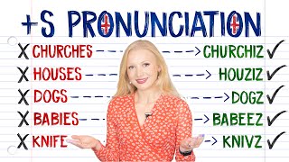 Plural Nouns Pronunciation  s z or iz pronounce PERFECTLY every time  Free PDF amp Quiz [upl. by Airotkiv747]