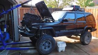 1999 Jeep Cherokee XJ 40 Engine and Transmission Swap Guide [upl. by Clyte170]