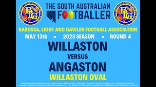 Willaston vs Angaston 13th May 2023 football [upl. by Bertina]