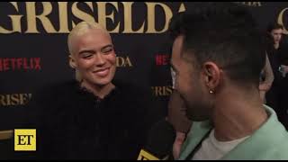 Karol G  ENTREVISTA en la premiere de la serie de Netflix “Griselda” [upl. by Battat]