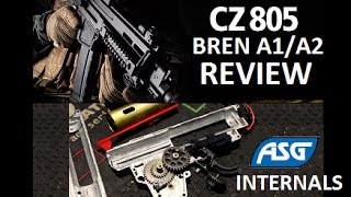 ASG CZ 805 BREN Review amp Disassembly  The New SCAR Beater [upl. by Leahcimnaes451]